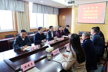 江苏开放大学、常州开放大学领导来我校调研