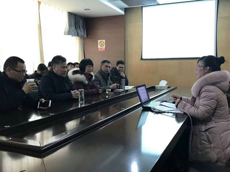 宜兴市张渚中等专业学校领导和教师来我校交流